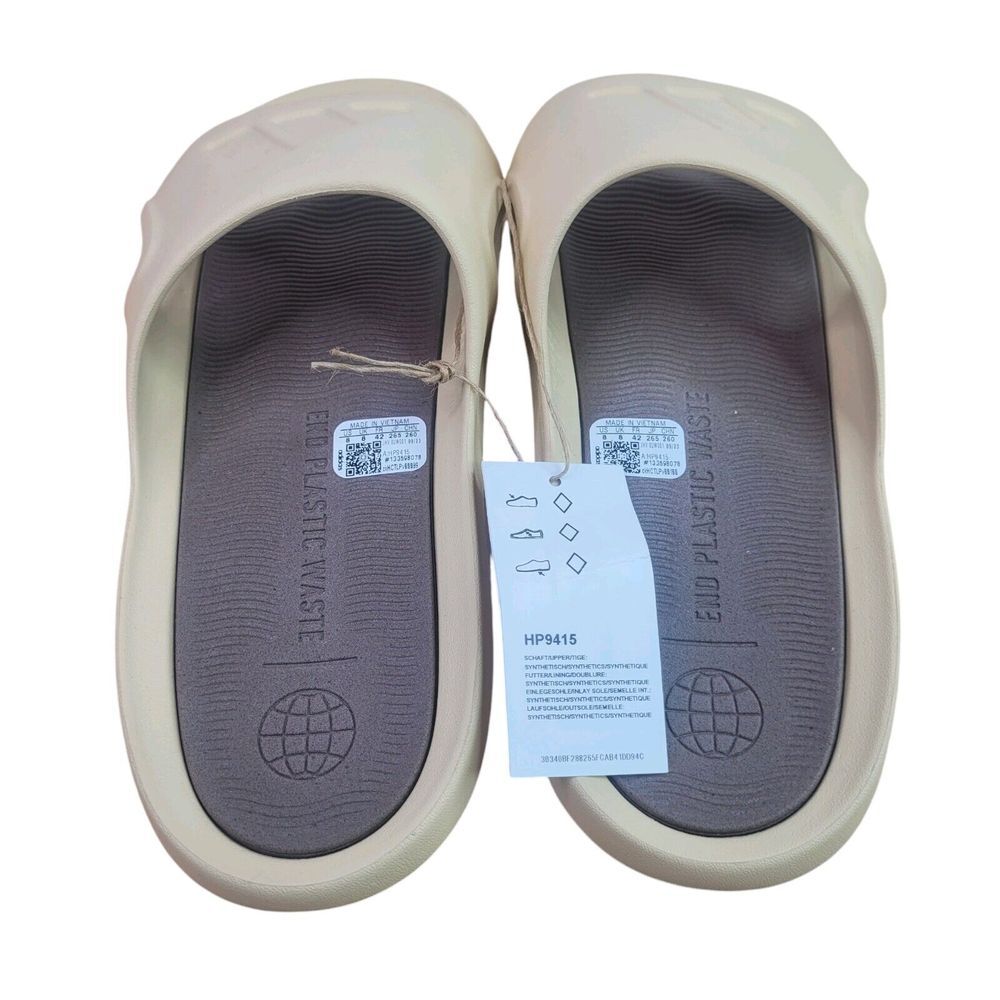 Adidas Unisex Adult Adicane Slide Sandal Size Mens‎ 8 Womens 9 New Sand Strata - Picture 4 of 6